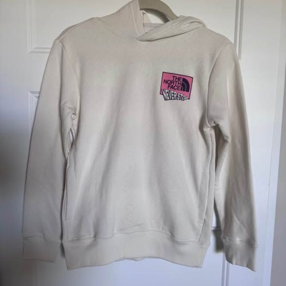 Teen North face hoodie Large